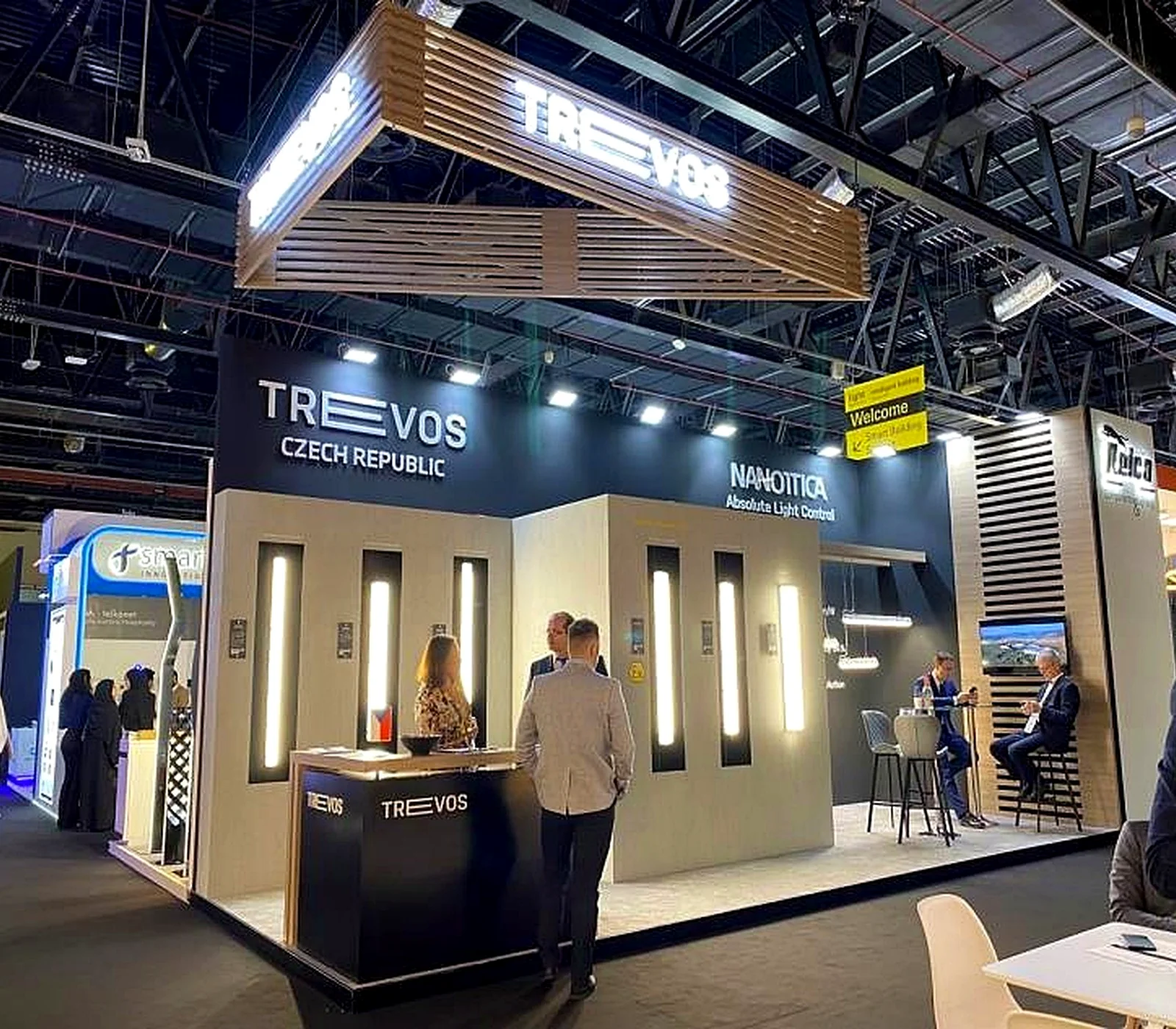 TREVOS stand at Light Middle East 2023
