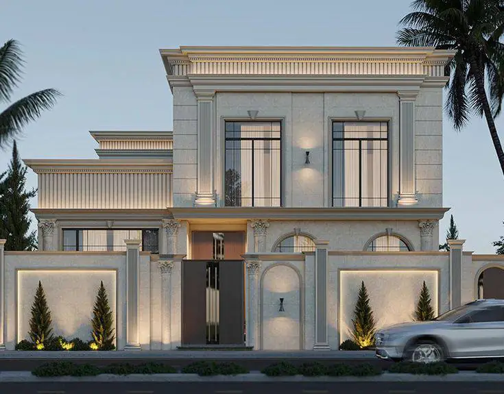 Modern Hotel Room villas family Dubai